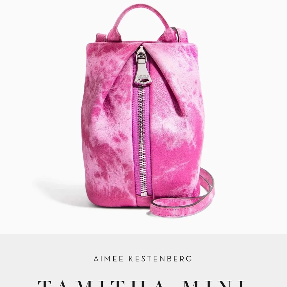 New Without Tag! Aimee Kestenberg Tamitha Pink Tie Dye Crossbody